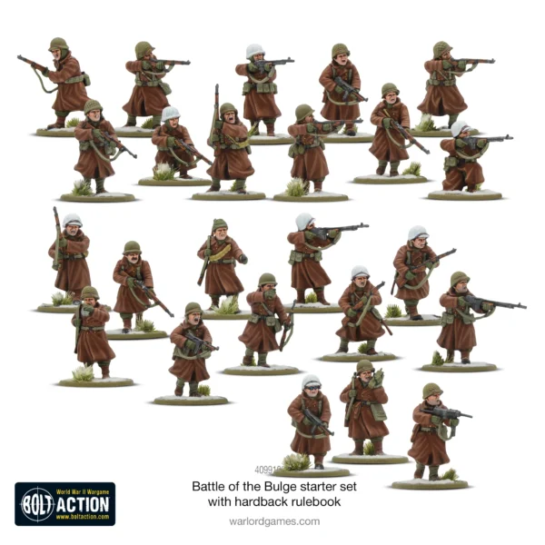 Bolt Action - Battle of the Bulge Starter Set with 3rd Edition Rulebook - Image 3