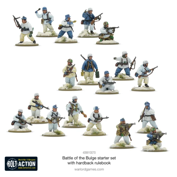 Bolt Action - Battle of the Bulge Starter Set with 3rd Edition Rulebook - Image 4