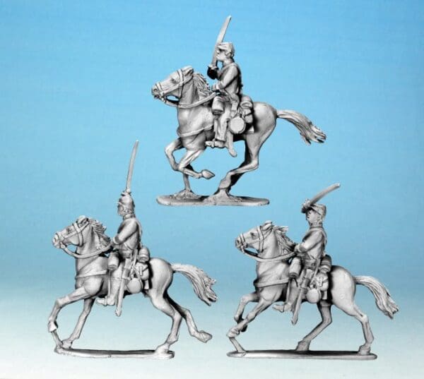 ACW Cavalry Armed with Swords in Kepis
