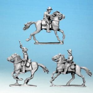 ACW Mounted Guerillas Armed with Pistols