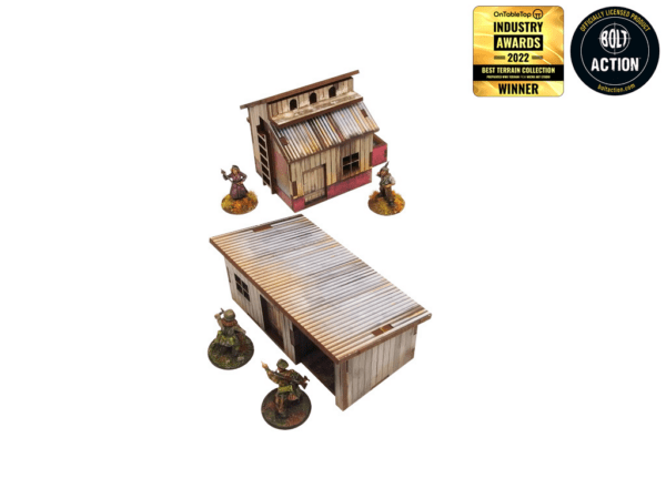 WW2 Normandy Small Sheds with Dovecote - Image 5