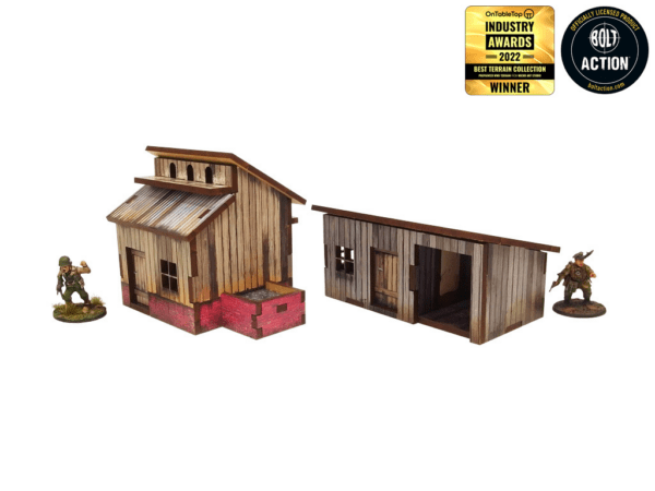 WW2 Normandy Small Sheds with Dovecote - Image 2
