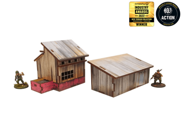 WW2 Normandy Small Sheds with Dovecote - Image 3