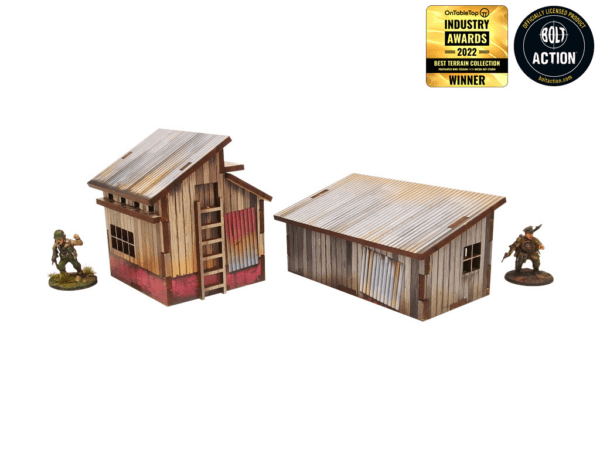 WW2 Normandy Small Sheds with Dovecote - Image 4