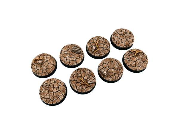 32mm Wasteland Bases, Round