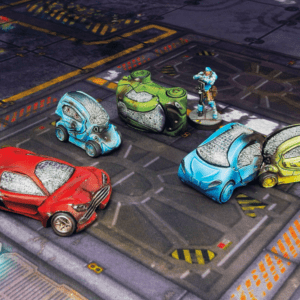 City Wrecked Cars Set