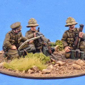 British Vickers HMG and Crew