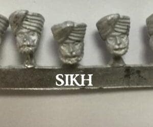 Indian Army Head Sprues: Sikh