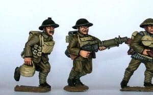 British with Lewis Guns