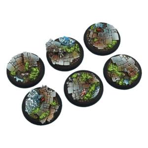 40mm Mystic Bases, Round with Lip