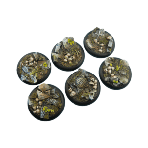 40mm Graveyard Bases, Round with Lip