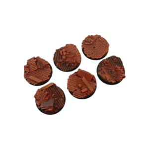 40mm Old Factory Bases, Round with Lip