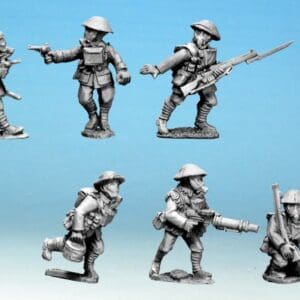 British Command in Gas Masks