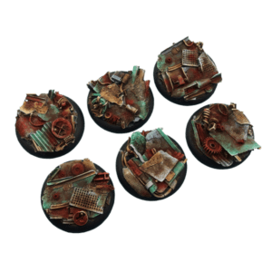 40mm Scrapyard Bases, Round with Lip