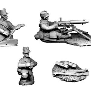 Maxim HMG with Crew in Shakos