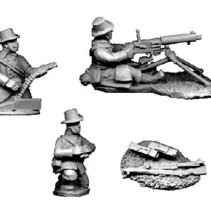 Belgian Maxim HMG with Carabinier Crew