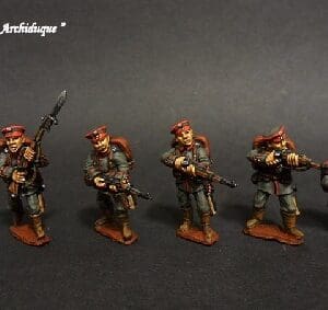 German Infantry in Feldmutze