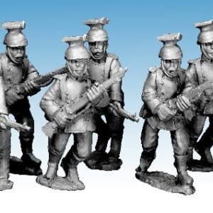 Dismounted German Uhlans