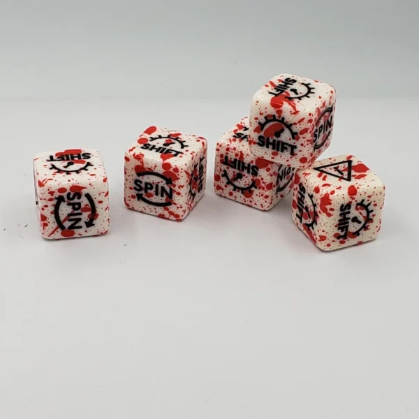 Gaslands Skid Dice: Bloody Crime Scene