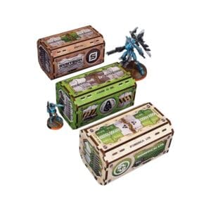 Al Medinat Containers (3) (Sand/Green)