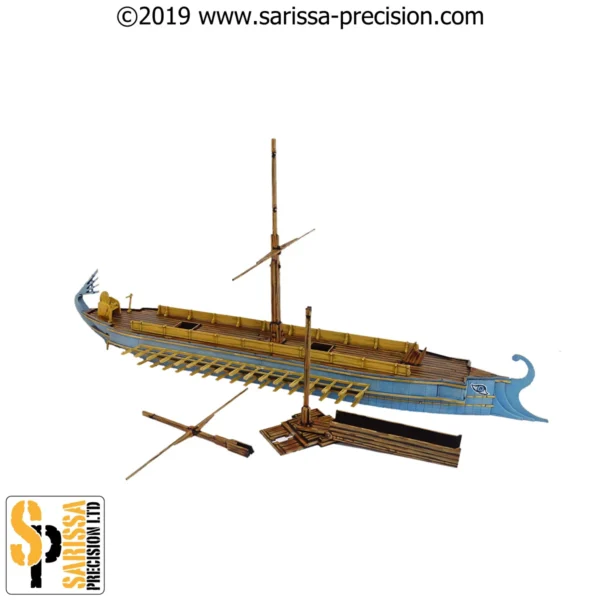 Roman Fighting Ship with Corvus