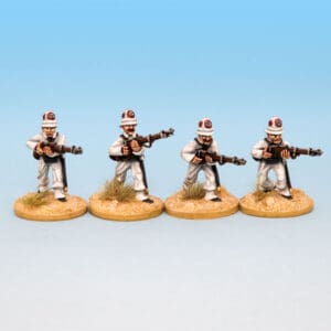 Italian Line Infantry in 1885 White Uniform Advancing