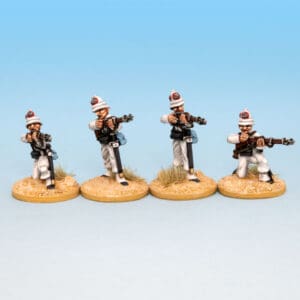 Italian Line Infantry in 1885 White Uniform Skirmishing