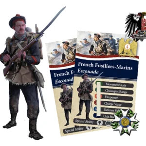 Unit Cards - French Fusiliers-Marins