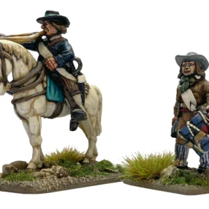 Vendee/Chouan Musicians - Drummer and Mounted Hornist