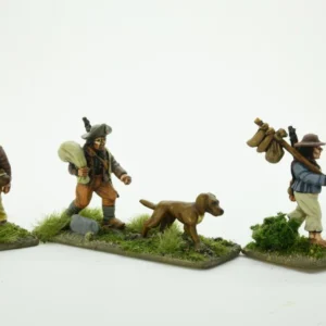 Vendee on the March - Three Men and a Dog