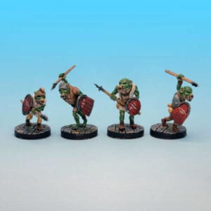 Unarmored Orc Spearmen I