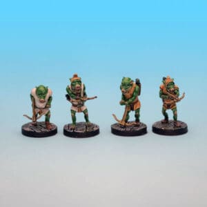 Unarmored Orc Crossbows