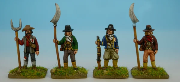 Chouan Rebels with Polearms