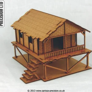 Woven Palm-Style Village House