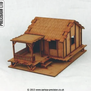 Low Planked-Style Village House