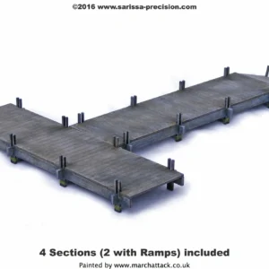Wooden Jetty Set