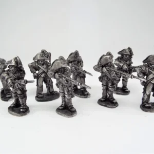 French Elites Firing Line with Plumed Bicornes