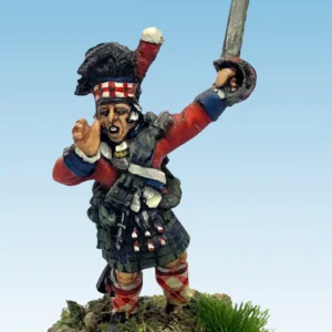 Highland Officer in Kilt