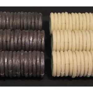 Rows of Coils of Wire