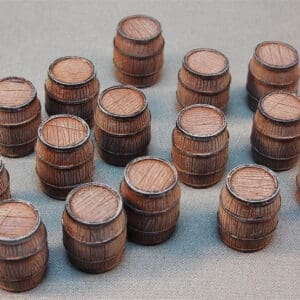 Small Wooden Barrels