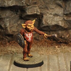 Bugbear with Club and Shield
