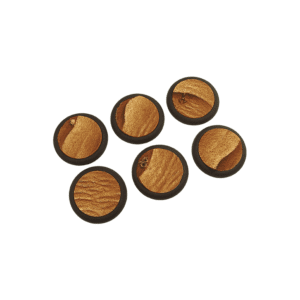 Desert Bases, Round with Lip