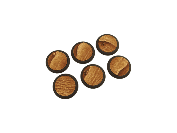 Desert Bases, Round with Lip