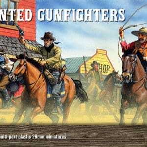 Dead Man's Hand Mounted Gunfighters Plastic Boxed Set