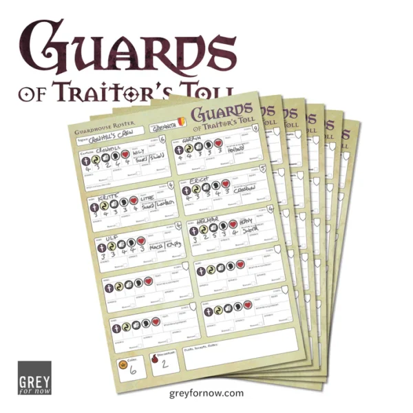 Guards of Traitor's Toll Guardhouse Roster