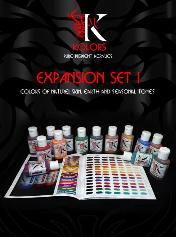 Pure Pigments Expansion Set - Colors of Nature: Skin, Earth, and Seasonal Tones - Image 2