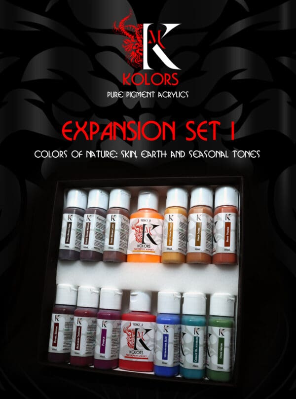 Pure Pigments Expansion Set - Colors of Nature: Skin, Earth, and Seasonal Tones - Image 3