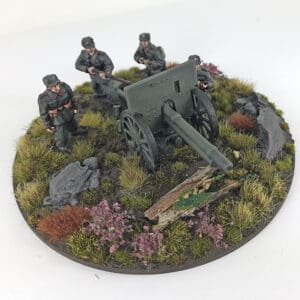 Norwegian Ehrhardt 75mm 01 Field Gun & Crew II Summer Uniform