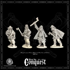 Viking Unarmoured Warriors (Bondi) with Hand Axes and Shields II4