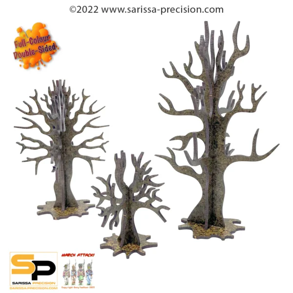 Winter Tree Set (x3) - Full Color